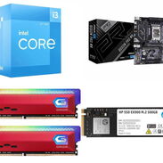 0km✅ Kit i3-12100 +B660M PRO RS +16GB DDR4 RGB 3600mhz +512GB SSD M.2 📦 8 Hilos, 4 Core, 4.3GHz, 2x8GB ☎️56092006 - Img 45347234