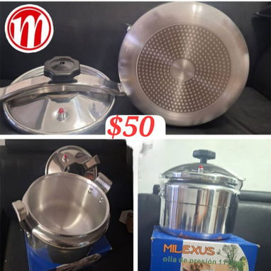Olla de presion para gas e induccion 11L - Img 125411096