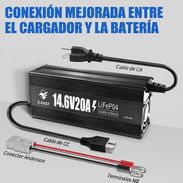 Cargador Inteligente Ultra Rápido para Baterías LiFePO4 - Img 56236944