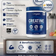 Creatina orgain 100 servicios - Img 57132768