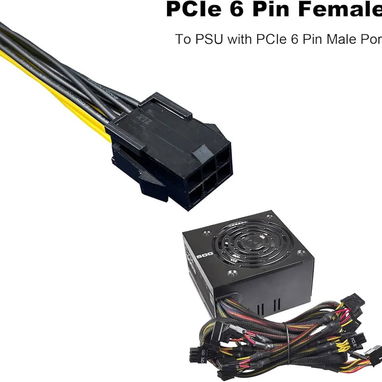 Adaptador cable de 6 pines a 2 de 8 - Img 111365626