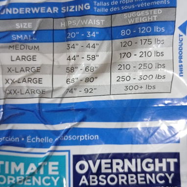 Culeros para adultos talla S - 2/2