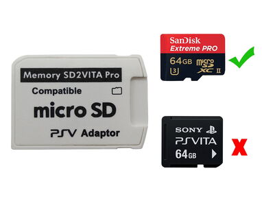 ^ tooKonsolas ^ - Adapatador para PS Vita. Adaptador de MicroSD a PSVita - Img main-image