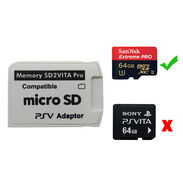 ^ tooKonsolas ^ - Adapatador para PS Vita. Adaptador de MicroSD a PSVita - Img 37728342