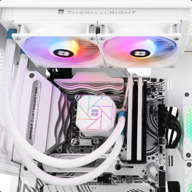(X)  Thermalright Aqua Elite 240 – Enfriador Líquido AIO de CPU con Ventiladores ARGB 120mm y Bomba PWM  $77.85 - Img 126480156