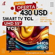 Televisor Smart tv plasma TCL de 55 pulgadas - Img 55977653
