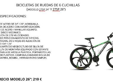 Bicicletas de distintos tipos - Img 65207056