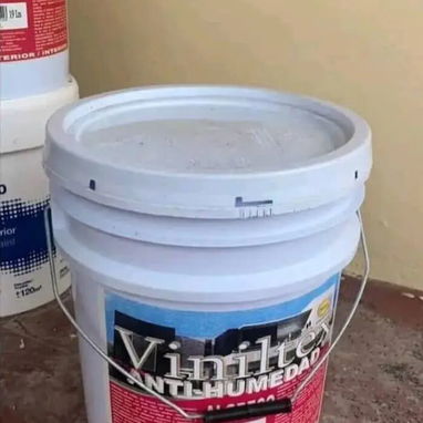 Pintura de vinil , impermeabilizante , barniz, piscina cubetas de 10 litros y 20 litros todos los colores - 5/10
