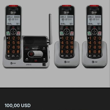 Telefonos inalambricos, de 1, 2, 3 ,4 y 5 bases - Img 125027372