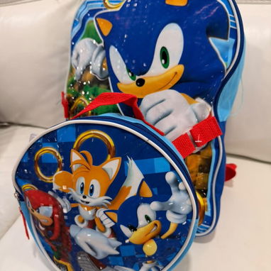💙Todo de Sonic💙 Mochilas, loncheras y cartucheras, Sets completos🔥 - 4/4