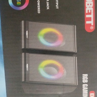 Bocina _ speaker gamer RGB , laptop - celulares - computadoras. 10 USD - Img 121763742