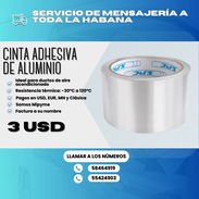 ❄️🔥 CINTA ADHESIVA DE ALUMINIO Para Aislamiento y Climatización 💰 Precio: $3 USD - Img 55668598