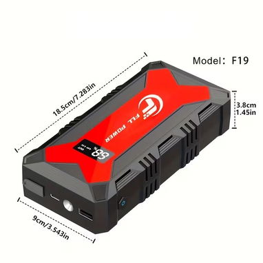 ARRANCADOR O JUMP PARA VEHICULOS DE 12V. PICO DE CORRIENTE 2500A. NUEVOS EN CAJA A ESTRENAR***52437713 - 2/7