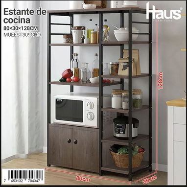 Estante de cocina (Estructura metálica) ⭐️Domicilio Incluido⭐️ - 2/5