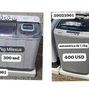 Lavadora automática de7.5kg y semiautomática de 7kg - Img 45616441
