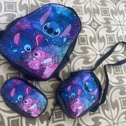 Conjunto de mochila con merendero , cartuchera original para niño o niña unisex - Img 56480596