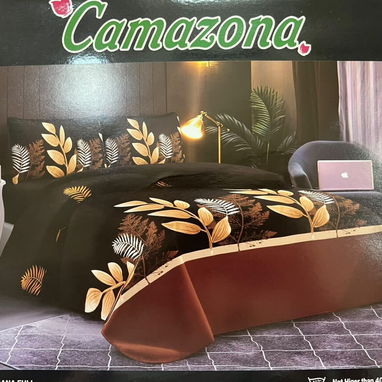 Juego de sábanas cameras o full Camazona 100% algodón  (4 piezas) - Img 128164719