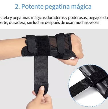 MUÑEQUERA ORTOPÉDICA AJUSTABLE, PARA SU USO EN MANO IZQUIERDA O DERECHA - Img 66413024