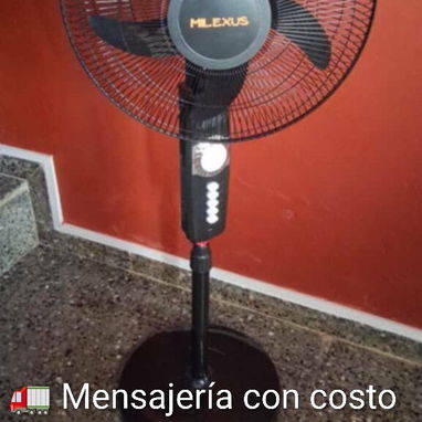 Ventilador recargable con pedestal - Img 125598808