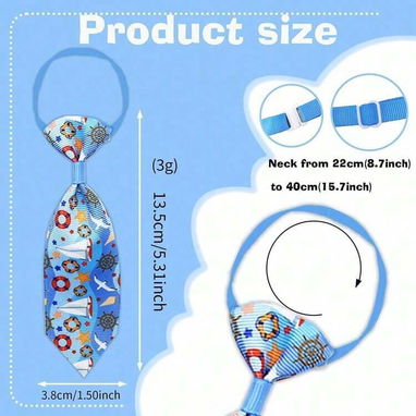 Corbatas Ajustables para Mascotas - 4/5
