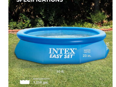 Vendo piscina INTEX inflable de 3.05m de diámetro por 0.76m de altura. Nueva para estrenar - Img main-image
