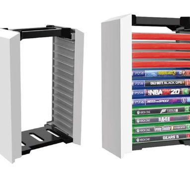 ☎️53544655 🛵 Entrega Disponible ⭐Soporte Organizador DOBE para Juegos de PS5 y Xbox – Capacidad para 12 Discos ⭐ - Img 126625221
