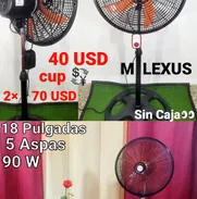 Ventilador de pedestal marca Milexus(Ciclón) con envío gratis - Img 50779436