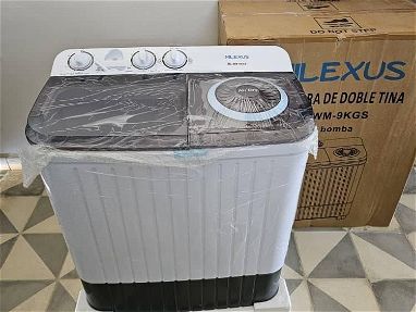 lavadora semiautomática de 9kg Milexus - Img main-image