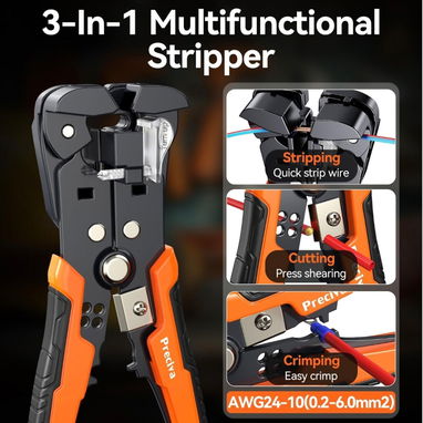 Kit de Crimpado de Virolas y Pelacables con 1450 Piezas - 2/5