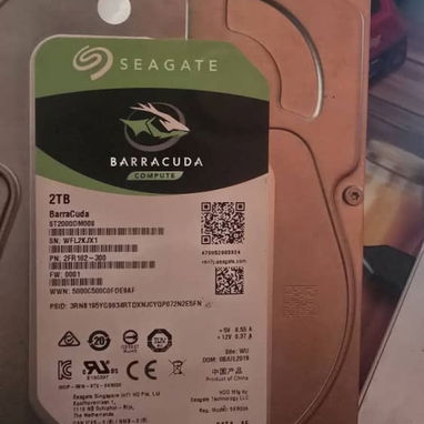 Disco duro segate de 2tb al 100% de vida con solo 346 dia de uso - Img 125136612