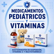 Acetaminofén en suspensión • Vitamina C • Multivitamínico y más… - Img 56349277