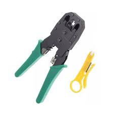 Pinza Crimpadora RJ45 RJ11 RJ12 – Herramienta para Cable de Red Ethernet y Telefónico - Img 117995826