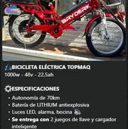 Bicicleta Eléctrica TOPMAQ - Img 50214197