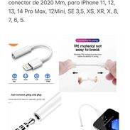 Adaptador audífonos iPhone - Img 45422450