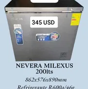 7 pies 200L freezer Milexus - Img 50811560