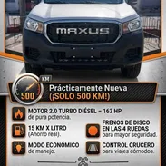 Se vende Pickup Maxus 2025 , prácticamente nueva (¡solo 500 KM!) - Img 55832292