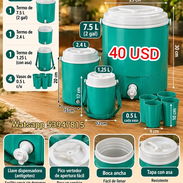 Juego de nevera con vasos - Img 58086556