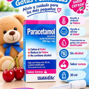 *Paracetamol gotas pediátricas en solución 100 mg/ml, cereza* Descripción Calma el dolor.🤕 Reduce la fiebre.🤒 No conti - Img 58177125