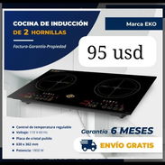 Cocina de Inducción de 2 Hornillas garantía 6 meses damos factura envío gratis de 24 a 72 horas se acepta pago vía zelle - Img 57157565