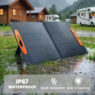 Panel Solar Portable ,Portatil de 100W NUEVO PARA ECOFLOW,BLUETTI ETC.. - 4/6