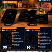 🥘 COCINAS INDUCCIÓN 🥘 DE 1 Y 2 HORNILLAS MARCA EKO. ENTREGA GRATIS CON FACTURA Y GARANTIA. 📲 54833699 - Img 56558163