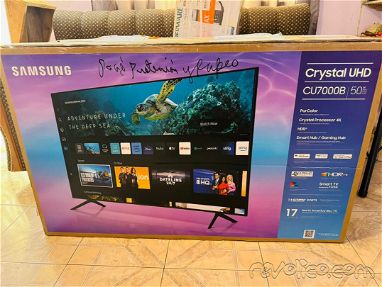Smart tv Samsung 50 pulgadas UHD4K Nuevos en caja - Img main-image-45677214