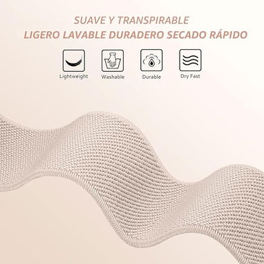 Paquete de 5 correas elásticas de nylon para Fitbit Charge 5 y Charge 6 | videojuegoshabana.com - Img 121916281