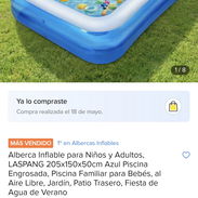 Piscina inflable. Disfruta tus vacaciones!!! - Img 56092930