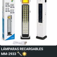 LÁMPARAS RECARGABLES MM-2933* 🔦☀️ - Img 55152405