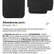 ALFOMBRA PARA CARROS - Img 55688642