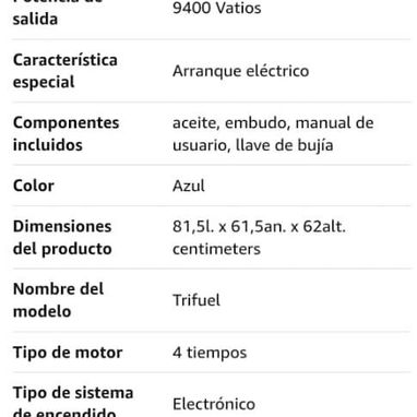 Planta Firman 9400W - Img 122469937