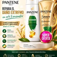 CHAMPÚ 400ML + ACONDICIONADOR 170 ML, PANTENE PRO-V 3 MINUTE MIRACLE, RESTAURACION - Img main-image-52514723
