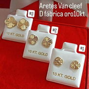 Aretes originales de oro 10k - Img 55648116