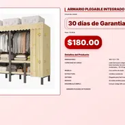 ARMARIO PLEGABLE INTEGRADO . - Img 57209630